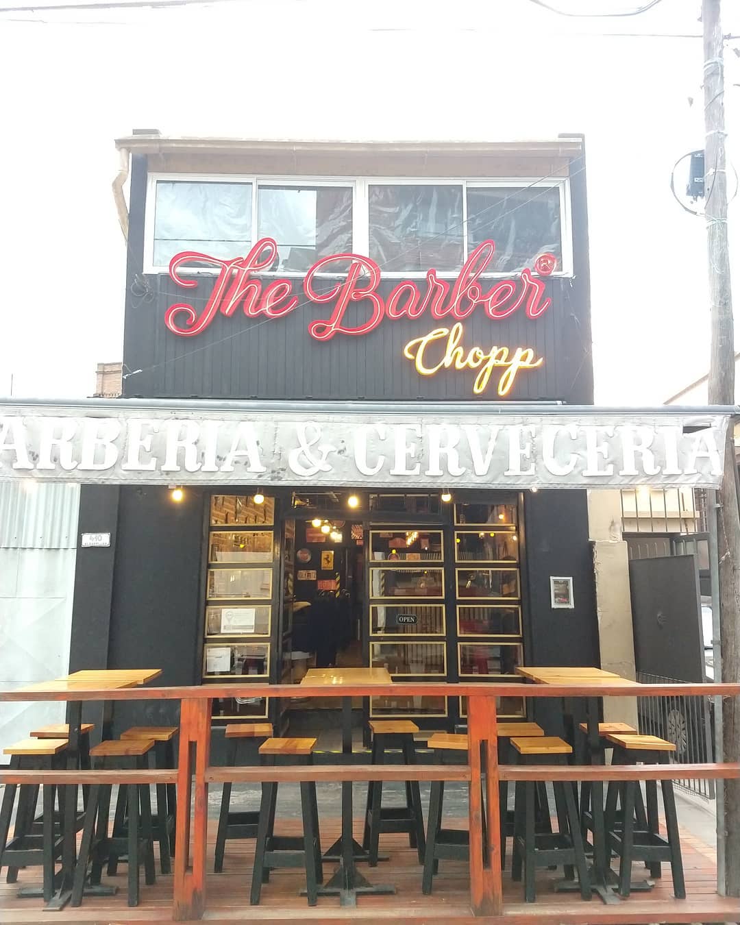 Chévere The barber chopp