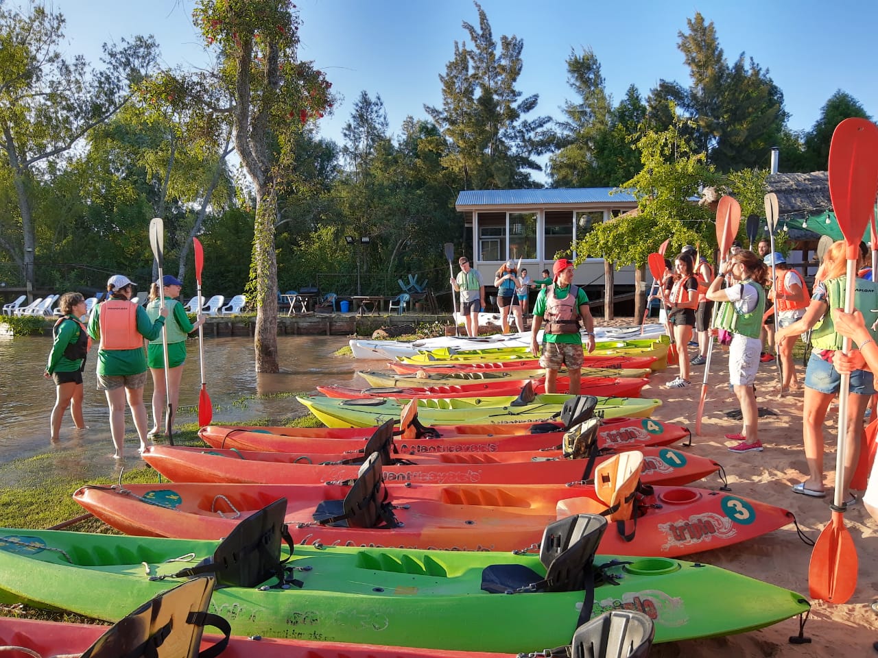 Delta en Kayak