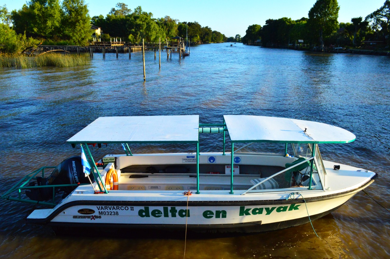 Delta en Kayak