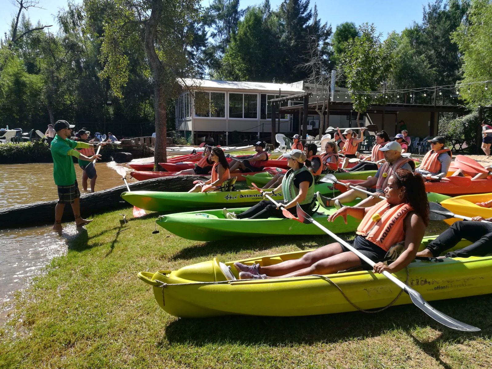 Delta en Kayak